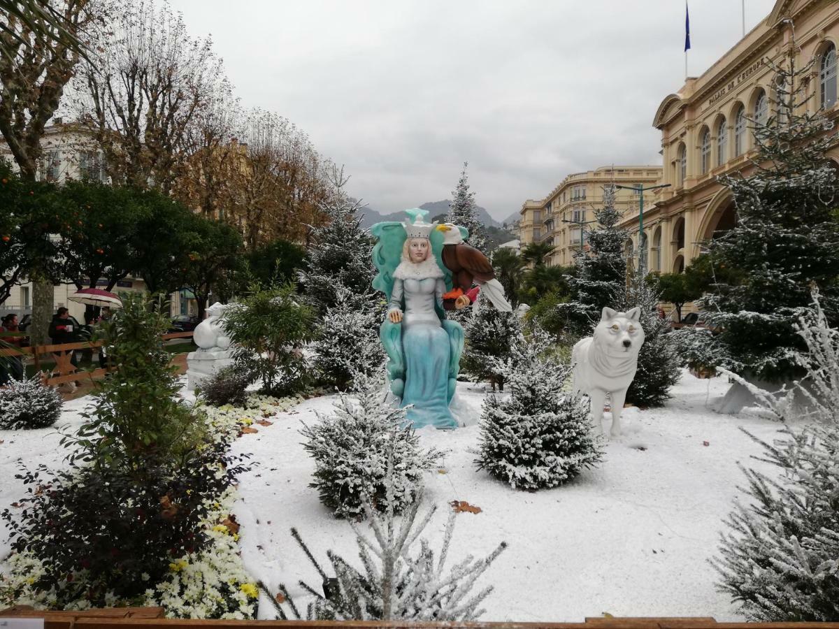 Appartement Le Cernuschi Rdc Мантон Екстер'єр фото